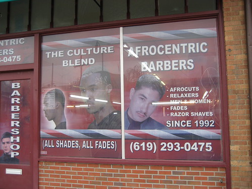 African American barbershop