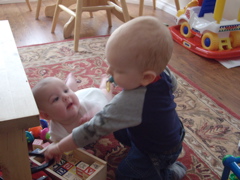 Darby & Callum; see the Irish & Scots can get along!