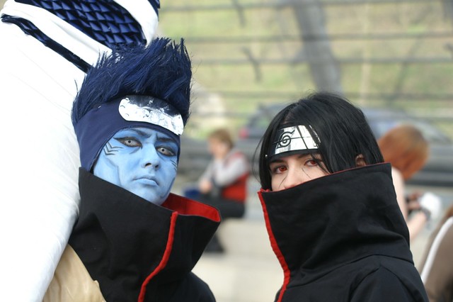 Left: Kisame Hoshigake from Naruto Shippuuden