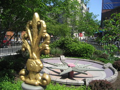 NYC - East Village: George Hecht Viewing Gardens - compass by wallyg, on Flickr