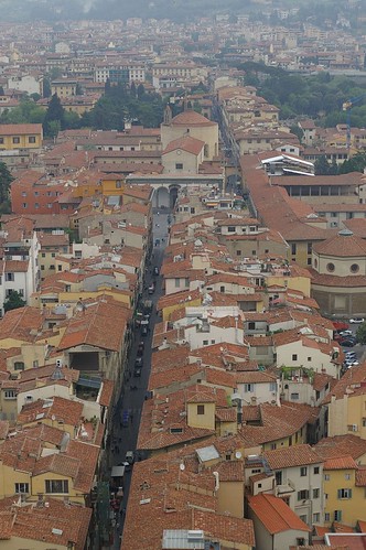 Florence from atop Il Duomo