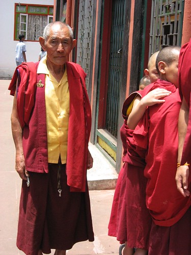 Senior Monk in Rumtek Monastery