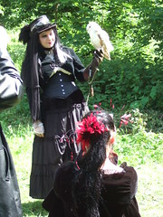 Goth with an owl