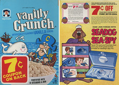 Vanilly Crunch cereal box