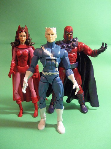 Scarlet Witch, Quicksilver, and Magneto