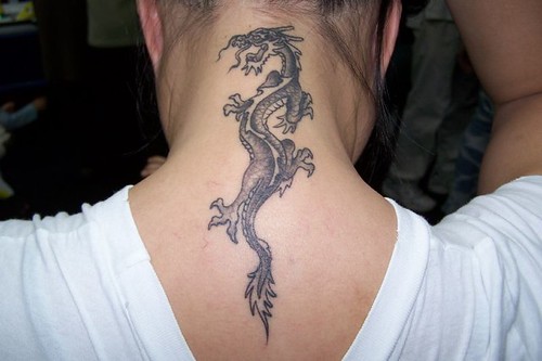Black Dragon Tattoo by Ami of Miami Ink. 