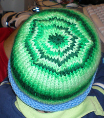 spiral hat - top