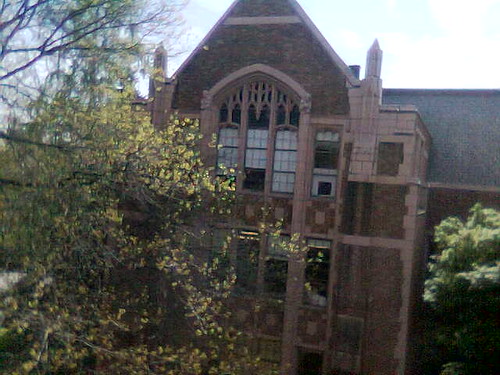View of the Art Building from Art 347