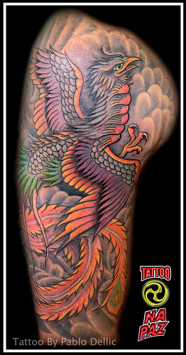 Fenix Tattoo by Pablo Dellic