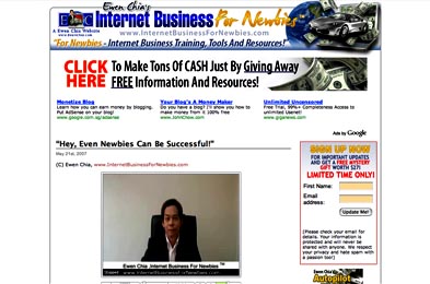 Ewen Chia's Internet Business for Newbies