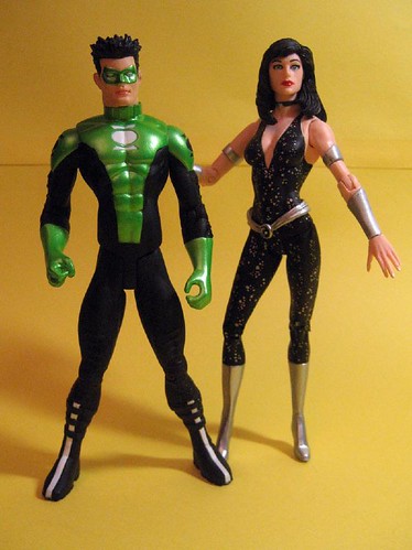 Donna Troy and Kyle Rayner