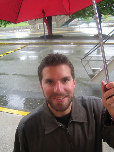 Kyle with Umbrella