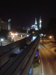 62.KL Monorail Hang Tuah站外的清真寺
