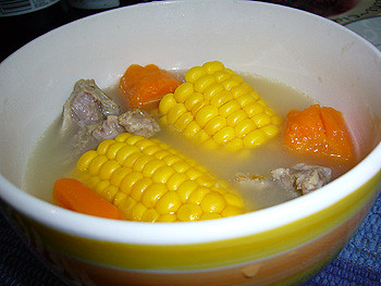 corn and carrot soup