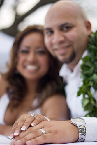 darlenetraviswedding 1056 hawaii wedding rings hawaiian ring depth field 