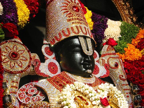 Sri Sri Srinivasa Govinda smiling