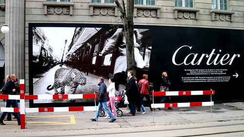 Cartier in Zurich.