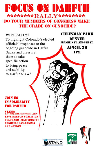 Save Darfur Rally in Denver