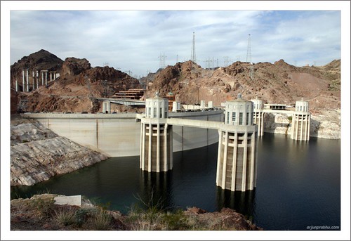 Water Intake Towers at Hoover Dam