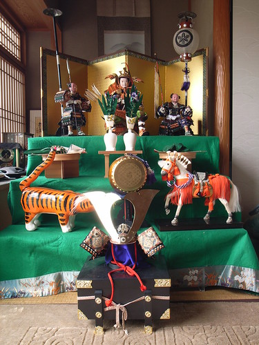 Samurai general dolls
