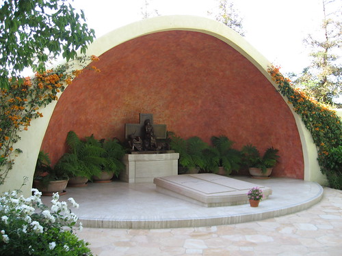 San Fernando Mission - Bob Hope Memorial Garden / Bob Hope's Grave