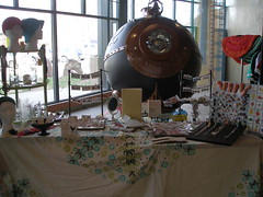 The store's table at the Bazaar
