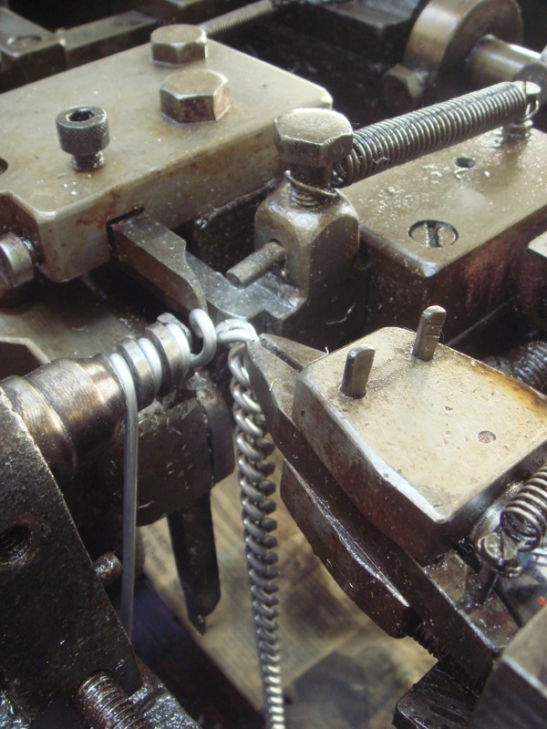 one of the chain making machine