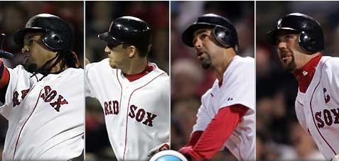 Red Sox 4HR