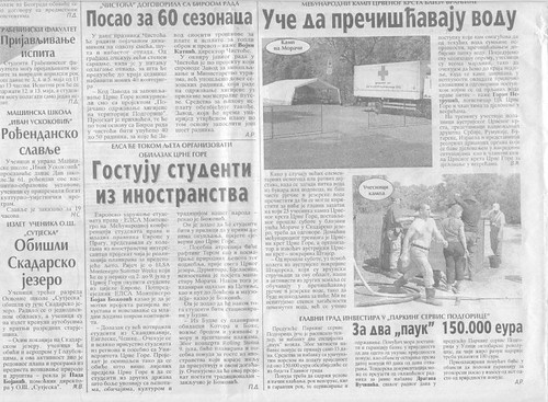 Montenegro_Zeitungsartikel