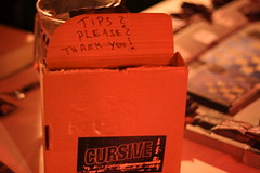 cursive tip box