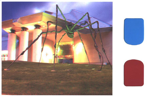 Oversized - Spider with 3-D Glasses