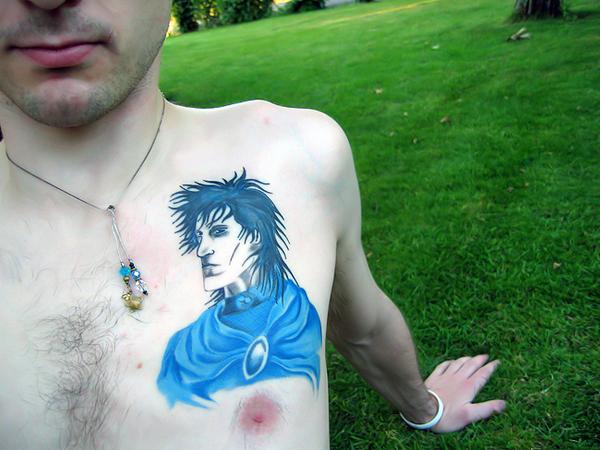 My Sandman tattoo - this piece of art from Neil Gaiman - as I've read it the 