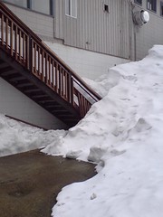 The Staircase has snowed in