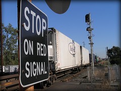 Stuck Train Stop On Red Signal