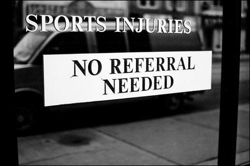 Sports Injuries: No Referral Needed!