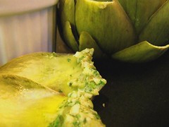 Artichoke and salsa verde