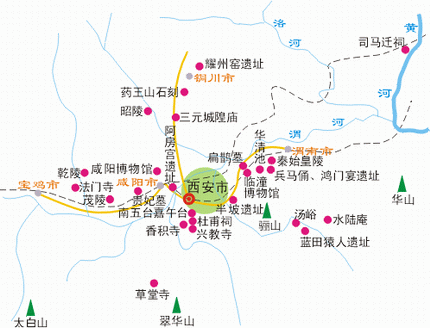 西安map