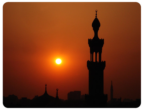 moskee islam zonsondergang