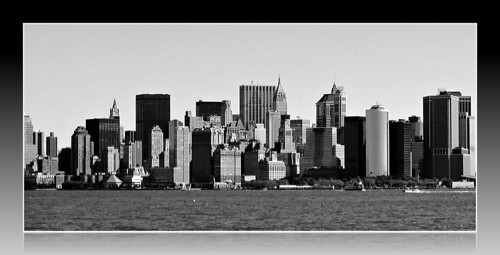 new york city skyline black and white. New York City (Group)