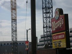 Wendy's and Cranes