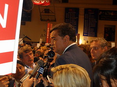 RICHARDSON AFTER A DEBATE IN NEW HAMPSHIRE, JUNE 2007