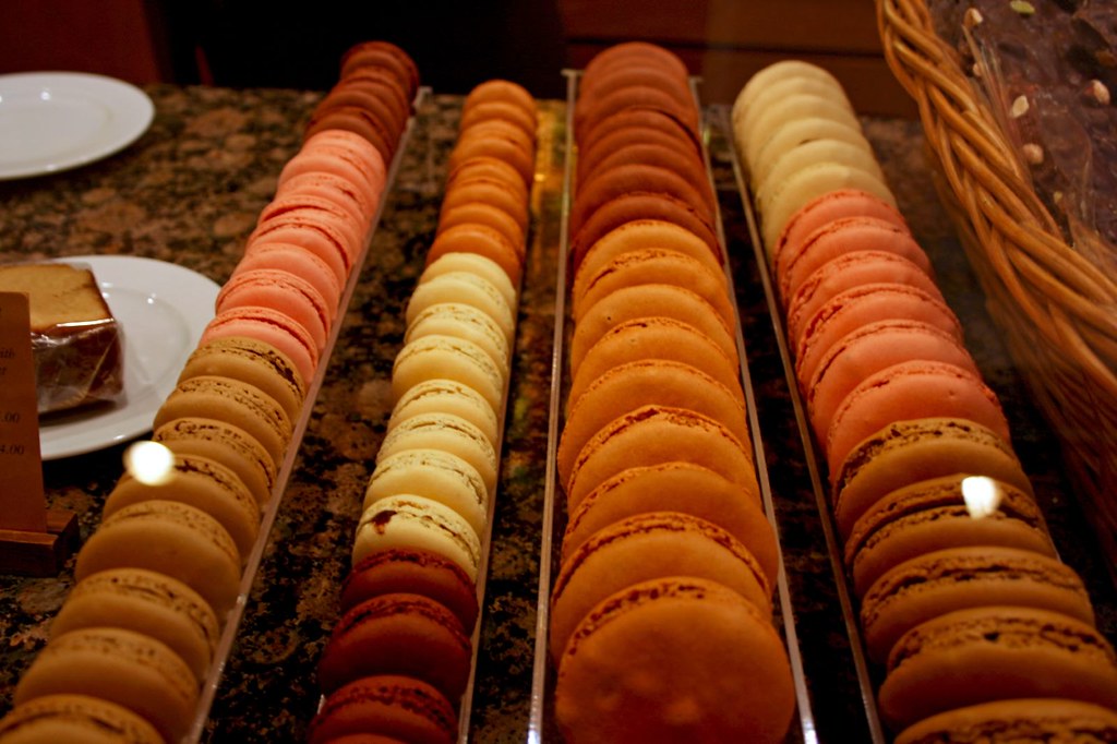 Macarons inside the boutique (another view)