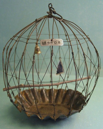 crafted vintage birdcage