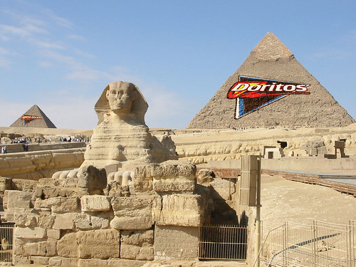 Doritos (Frito Lay) Stakes Claim to the Giza Pyramids
