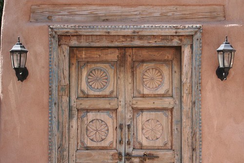 Wood door 1