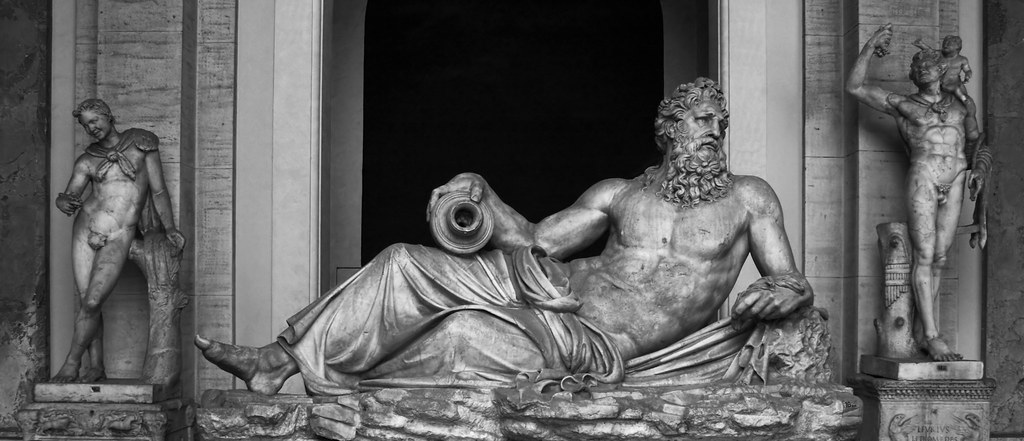 Statue in Vatican Museu m
