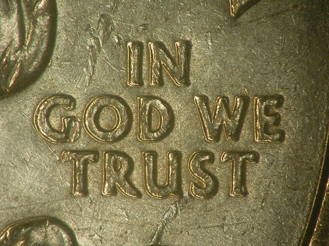 in god we trust photo