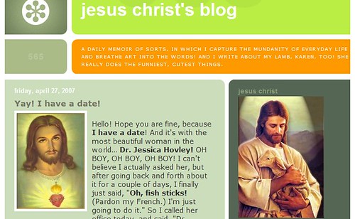 Jesus Christ's Blog