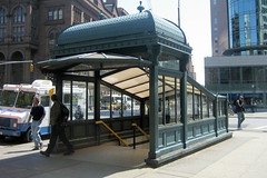 NYC - East Village: Astor Place Subway kiosk by wallyg on Flickr