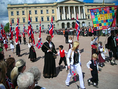 17th of May in Oslo - The Parade at the Castle #1
